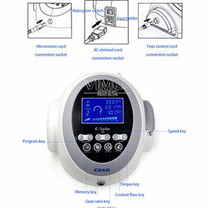 Système de moteur d'<span class=keywords><strong>implant</strong></span> dentaire C-SAILOR d'origine avec moteur chirurgical d'<span class=keywords><strong>implant</strong></span> dentaire à contre-angle 20:1 - Product Image 2