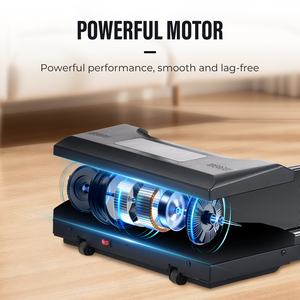 Caminadora Eléctrica Portátil para Debajo del Escritorio con Cinta de Correr Ancha, Mini Caminadora Silenciosa de Velocidad Baja Sin Monitor de Ritmo Cardíaco - Product Image 6
