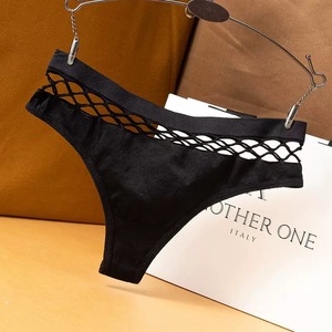 Culottes <span class=keywords><strong>string</strong></span> sans couture personnalisées, légères, taille haute, dos en T, sous-vêtements sexy pour le sport et le fitness, strings pour femmes - Product Image 2