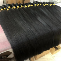 Extensions de cheveux vierges de qualité supérieure, double trame vietnamienne, cuticules alignées, cheveux Remy en vrac