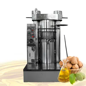 Mini Automatic Hydraulic Press Machine For Sesame Sunflower Olive Oil Farm Engine Core Component Cold Presser-Corn Mustard Oil