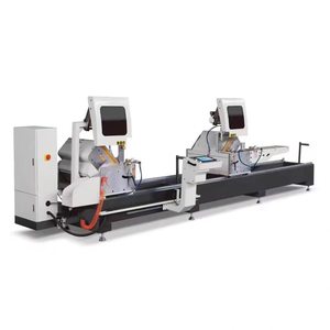 Machine de découpe à double tête CNC automatique pour la fabrication de profilés en aluminium et UPVC pour fenêtres et portes - Product Image 1