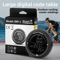 Odómetro Retroiluminado Luminoso Impermeable para Bicicleta de Montaña y Carretera, Equipo Inteligente para Ciclismo, Tabla de Códigos