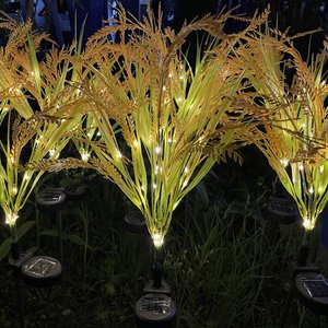 Realistic Wheat Ear Solar <strong>Lights</strong> Outdoor for Yard Garden Pathway Lawn <strong>Light</strong> Led Decoration <strong>Rice</strong> Ears - Product Image 6