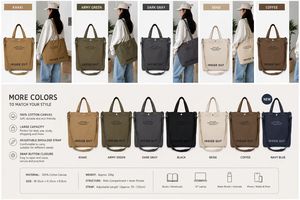 Fashion Wear Tote <b>Bag</b> For Daily Work And Weekend Outings Durable <b>Fabric</b> Women Tote <b>Bag</b> In Stock - Product Image 6