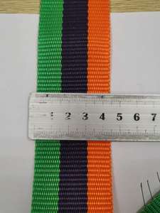 Tùy chỉnh bện cầu vồng màu PP Jacquard Nylon vải băng cho vườn dây an toàn và Túi - Product Image 4