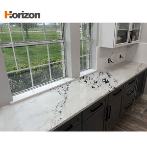 Encimera de <span class=keywords><strong>Cuarzo</strong></span> Calacatta al por Mayor, Losa de Piedra de <span class=keywords><strong>Cuarzo</strong></span> a Buen <span class=keywords><strong>Precio</strong></span>, Encimeras de Losa de Piedra Artificial Sólida Blanca, <span class=keywords><strong>Cuarzo</strong></span> para <span class=keywords><strong>Cocina</strong></span> - Product Image 3