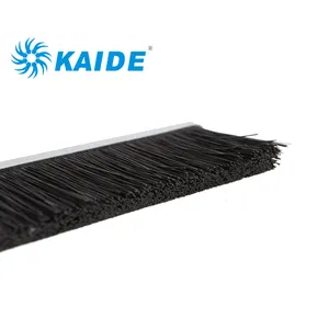 Alat Gerinda Industri bersertifikat ISO sikat Strip kawat nilon dengan bulu baja Kuningan Baja tahan karat untuk penyegelan pintu - Product Image 4