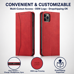Funda Tipo Cartera para <span class=keywords><strong>iPhone</strong></span> 17 Pro Max, <span class=keywords><strong>iPhone</strong></span> 16, 15, Samsung S26, S25, 5 Colores, Estilo Ejecutivo - Product Image 6