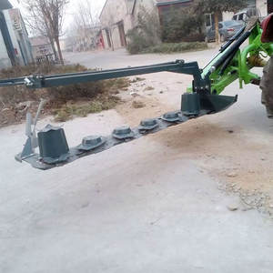 Cortador de césped de Tractor rotativo de enlace de 3 puntos de alta eficiencia, dos discos, cortacésped rojo, cortacéspedes de disco, PTO para heno - Product Image 3