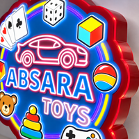 Enseigne néon LED personnalisée avec icônes graphiques : Voiture jouet, Dés, Ballon de football, Plage, Salle de jeux pour enfants, Décoration murale LED