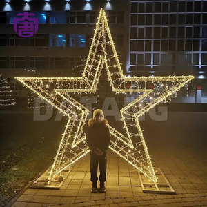 Warm White Christmas Star Arch Elegant LED Walkway for Hotel Resort Wedding and Winter Event - Product Image 4