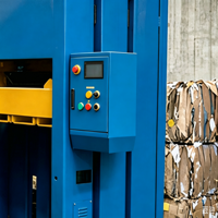 Presse à balles hydraulique verticale 8 à 120 tonnes pour le recyclage de papier, carton et plastique usagés