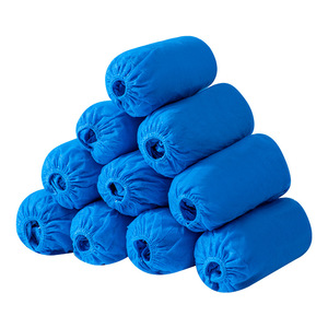 Non Woven Shoe Covers Pink 50pcs Dust Proof For Home And Computer Room Use - Product Image 3