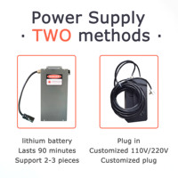 Máquina de limpieza láser de mochila Eliminación de óxido 50W/100W Máquina limpiadora de pulso de batería de litio