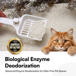 Areia para Gato de Mandioca Marca Privada Produtos de Areia para Gato Leve e Sem Poeira para Múltiplos Gatos do Fabricante de Areia para Gato - Product Image 2