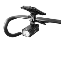 Support de guidon de vélo Gaciron H11 en aluminium pour ordinateur de bord, GPS, chronomètre, caméra, lampe – Outil réglable pour le cyclisme aéro