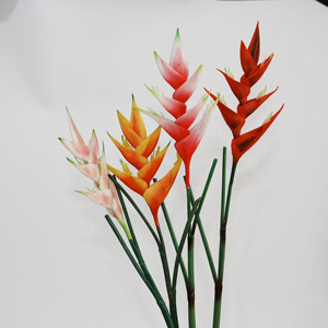 Fleur artificielle de paradisier à longue tige, effet toucher réaliste, pour décoration de mariage et de remise de diplôme - Product Image 2