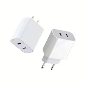 PD 40W Dual <b>Type</b> <b>c</b> Portable Charger Power <b>Adapter</b> Support Customized Mobile Phone Fast Chargers - Product Image 5