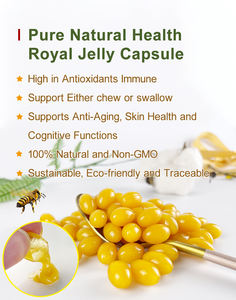 BEEHALL 20 Cápsulas de <span class=keywords><strong>Jalea</strong></span> <span class=keywords><strong>Real</strong></span> Dorada, Gelatina <span class=keywords><strong>Real</strong></span> Natural, <span class=keywords><strong>Jalea</strong></span> <span class=keywords><strong>Real</strong></span> <span class=keywords><strong>en</strong></span> Cápsulas Blandas - Product Image 4