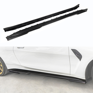 SOOQOO Jupes latérales de remplacement en fibre de carbone préimprégnée pour <span class=keywords><strong>BMW</strong></span> G82 G83 M4 <span class=keywords><strong>2021</strong></span>+ - Product Image 1