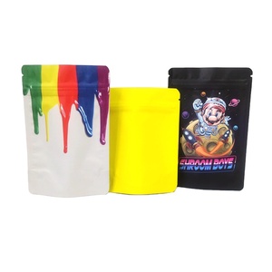 Bolsa <span class=keywords><strong>de</strong></span> Plástico Mylar con Cierre Hermético a Prueba <span class=keywords><strong>de</strong></span> Olores para Dulces y Helados, con Logotipo Personalizado, 1oz 28g / 7 <span class=keywords><strong>Gramos</strong></span> / 4x5 Pulgadas 3.5 g - Product Image 2