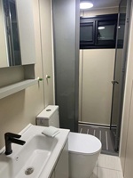 Maisons mobiles préfabriquées de qualité supérieure avec isolation intégrale, type bungalow, 2 chambres