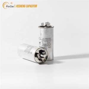 Vỏ Nhôm 450V Bắt Đầu Và Chạy CBB65 Tụ Điện 450V50UF Điều Hòa Không Khí Với Hộp Đơn Đầy Màu Sắc - Product Image 2