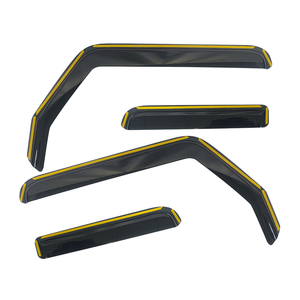 Factory Directly Sell High End In-channel Injection <b>Deflector</b> <b>Window</b> Visor for Jeep WRANGLER 2019 - Product Image 1