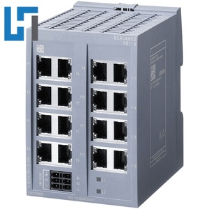 ตัวควบคุมการเขียนโปรแกรม PLC แบบไม่มีการจัดการสวิตช์6GK5116-0BA00-2AB2 XB116 6GK51160BA002AB2ต้นฉบับใหม่มีในสต็อก - Product Image 3