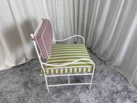 Fauteuil moderne en acier inoxydable pour salon, confortable, imperméable, mobilier de maison