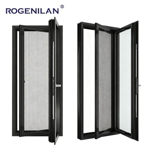 หน้าต่างบานเปิดอะลูมิเนียมแบบประหยัดพลังงาน Rogenilan ขนาดสั่งทำพิเศษ พร้อมกระจก Low-E สองชั้น และมุ้งลวด - Product Image 1
