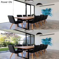 Privatsphäre PNLC Reverse PDLC Smart Switchable Film Fensterfolie für Zuhause