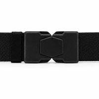 Ceinture tactique de haute qualité en nylon élastique de 1,5 pouces, multicolore, avec boucle à dégagement rapide en alliage, pour une utilisation en extérieur, pour hommes