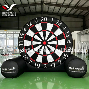 Panneau de fléchettes gonflable géant personnalisé, cible de fléchettes gonflable pour bar, <span class=keywords><strong>club</strong></span>, décoration de fête sur le thème du sport - Product Image 5