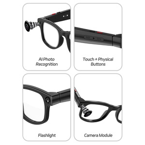 X AIMB‑G1 AI Smart Glasses 8MP Camera 120P Video Recording ChatGPT Real‑Time Translation <b>Bluetooth</b> Call Noise Reduction - Product Image 3