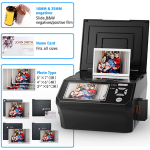 Scanner Photo, carte de nom, glissière et négatif avec grand écran LCD de 5 pouces - Product Image 2
