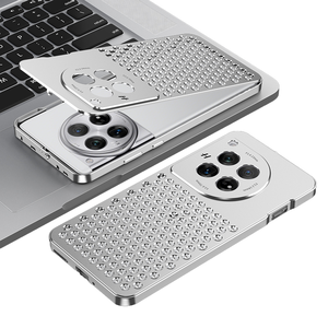 2024 custodia per telefono in lega di alluminio per aromaterapia in metallo per <span class=keywords><strong>iphone</strong></span> 16 15 <span class=keywords><strong>14</strong></span> 13 Pro Max protezione per obiettivo con ricarica Wireless - Product Image 1