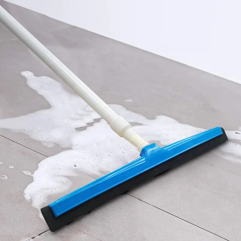 Summit Professional 18 22 Zoll Kunststoff blau doppel schaumstoff Boden-Squeegee Boden wische für Beton-Holz-Fliesen Reinigung