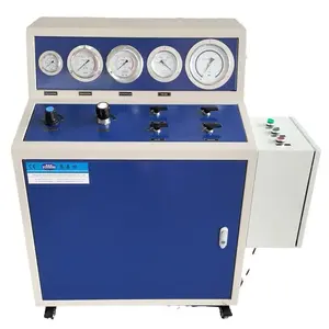 Automatic Pneumatic Pump FM200 Refill Equipment Fire Extinguisher Filling Machine
