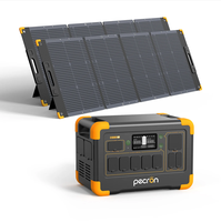 Station d'alimentation portable Pecron E500 LFP 600W 614.4Wh avec batterie LiFePO4, générateur solaire pour le camping en plein air, la maison et les situations d'urgence