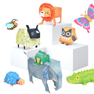 Libro de Origami para Niños Mideer Deer, Modelos de Papel en 3D, Diseño de Animales, Manualidades para Niños de 4 a 6 Años, Juguete de Papel - Product Image 1