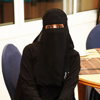 2024 vente chaude Niqab vêtements islamiques Nida musulman respirant une couche Nida visage voile couverture saoudien prière Khimar Hijab Niqab
