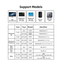 KingSpec Pilihan Terbaik 3D NAND 256GB 512GB 1TB 2TB Pcie Gen3.0 Mac Book Nvme M.2 Ssd untuk MAC