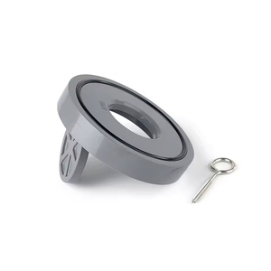 Válvula de retención de una sola placa tipo oblea de CPVC de alta calidad de China, de 5 a 12 pulgadas, DN125-DN300, válvula de retención de un solo disco de plástico CPVC - Product Image 1