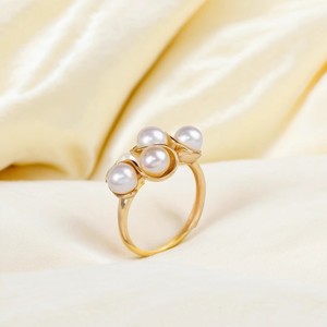 WENCHI 11654 Juego de Joyería de Plata DIY con Soporte Vacío, Anillo de Plata S925 y Accesorios de Perlas de 5-6mm, Perla China - Product Image 1