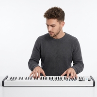 Teclado MIDI USB Portátil de 37, 49 y 61 Teclas, Midiplus Xmini II, Controlador MIDI de Teclas Delgadas para Estudio en Casa y Producción Musical Móvil