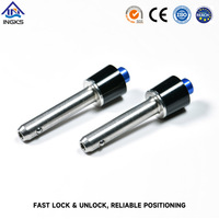 Acier inoxydable 316L, 1/2 pouce 5/8 pouce, goupille à dégagement rapide sans outil passivée pour applications vélo et moto