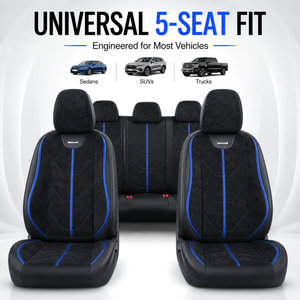 ชุดหุ้มเบาะรถยนต์ Marcan Universal 5 ที่นั่ง สำหรับทุกฤดู ทำจากหนัง PU กำมะหยี่ดัตช์ ทนทาน กันน้ำ รับประกัน 1 ปี สำหรับรถเก๋ง รถ SUV รถบรรทุก - Product Image 3