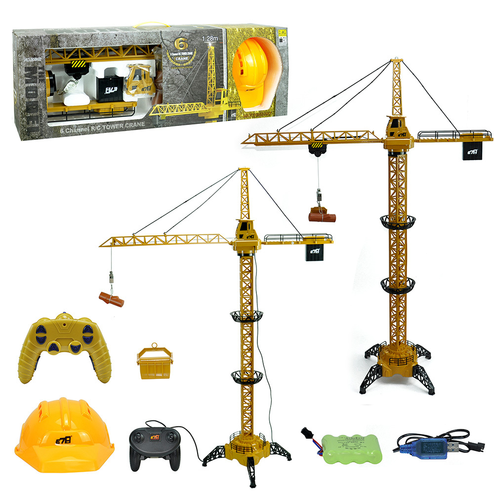 Gru à tour XXL télécommandé 128 cm au millur prix